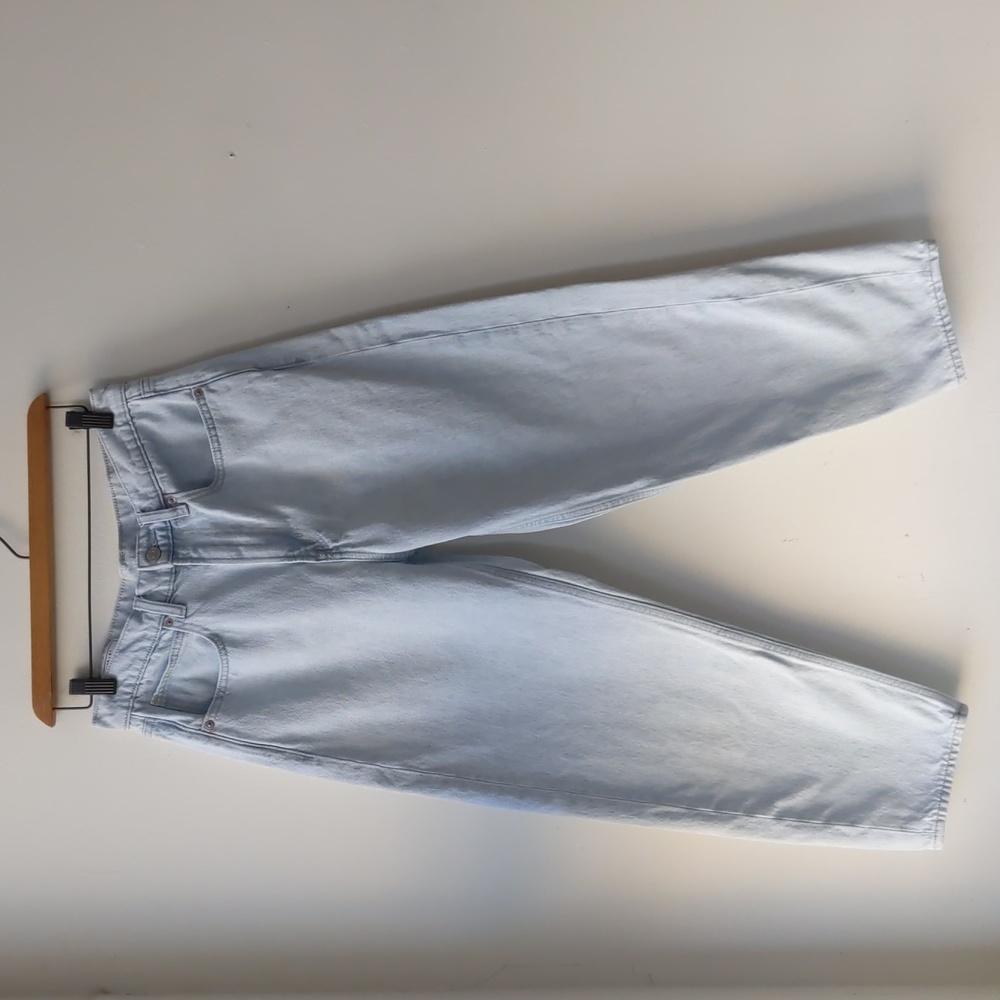 Gap Barrel Jean High Rise Light Wash Women's 6/28